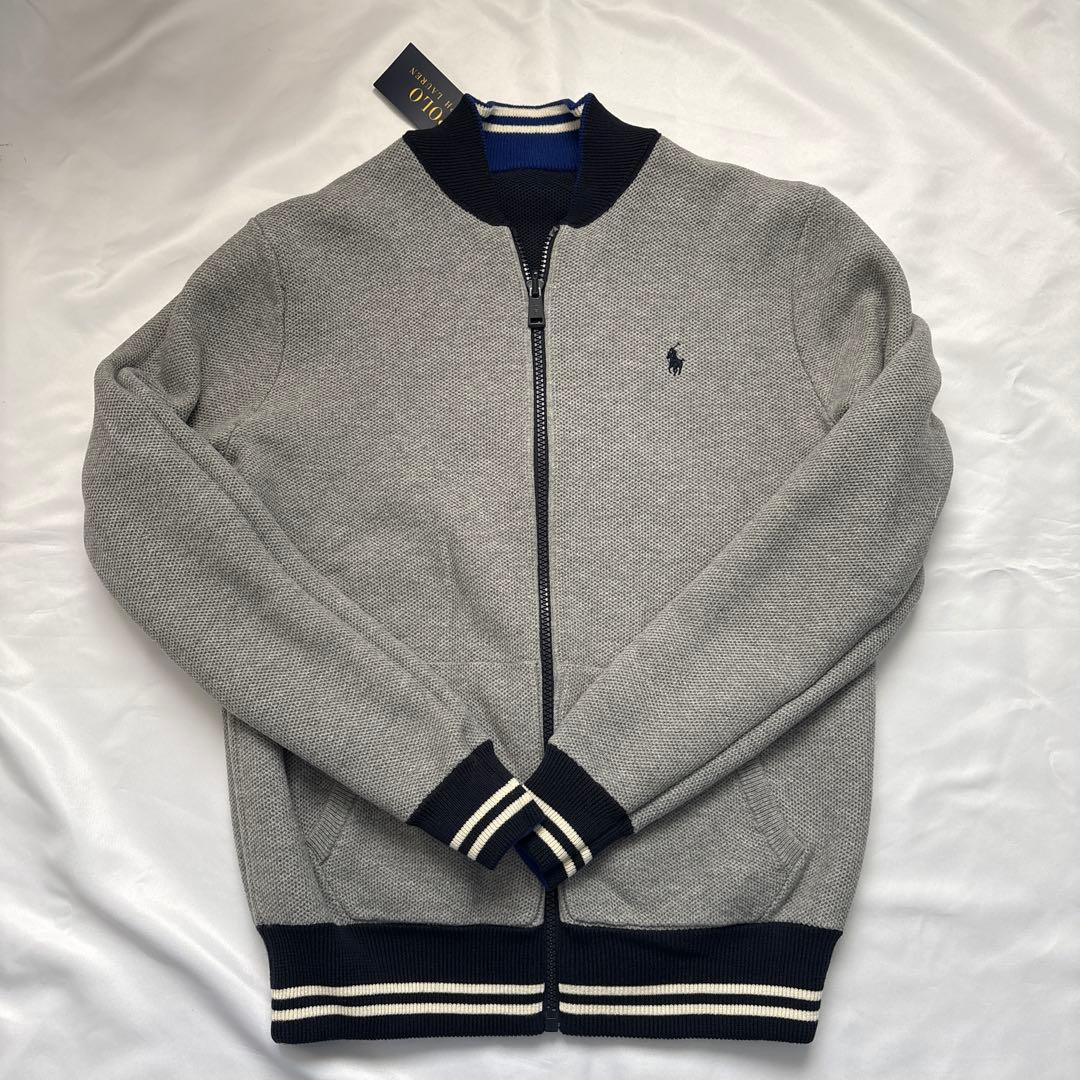 ポロ ラルフローレン ニットジャケット リバーシブル