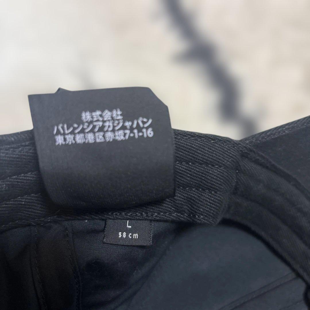 BALENCIAGA GYM WEAR ブラックキャップ