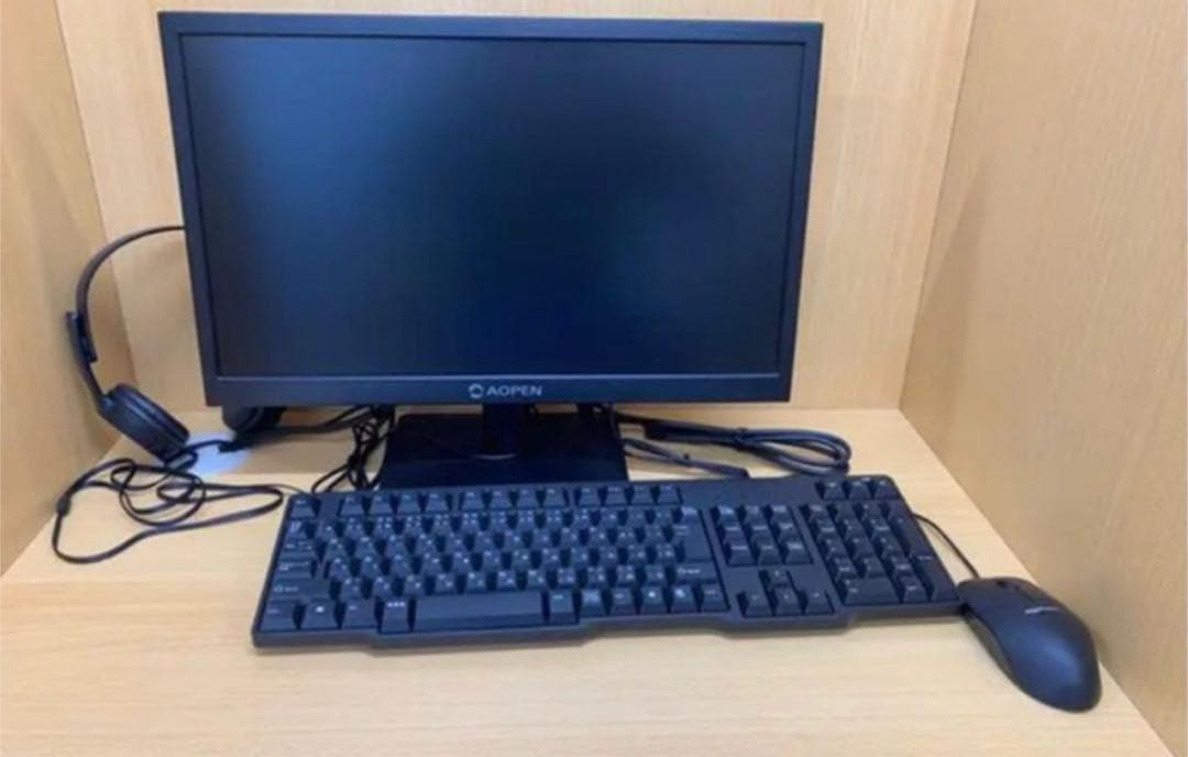 モニター&ミニコンピューター★キーボード&マウス付き★ジャンク品