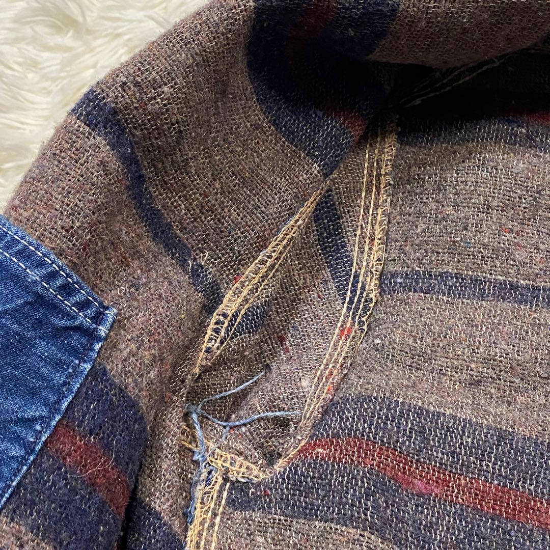 60's~70's モンゴメリーワード　デニム　カバーオール　ブランケット