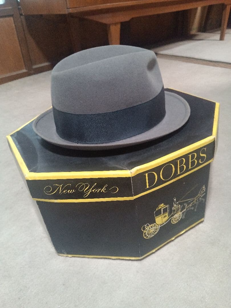 推定50年代 DOBBS guild edge hat fedra