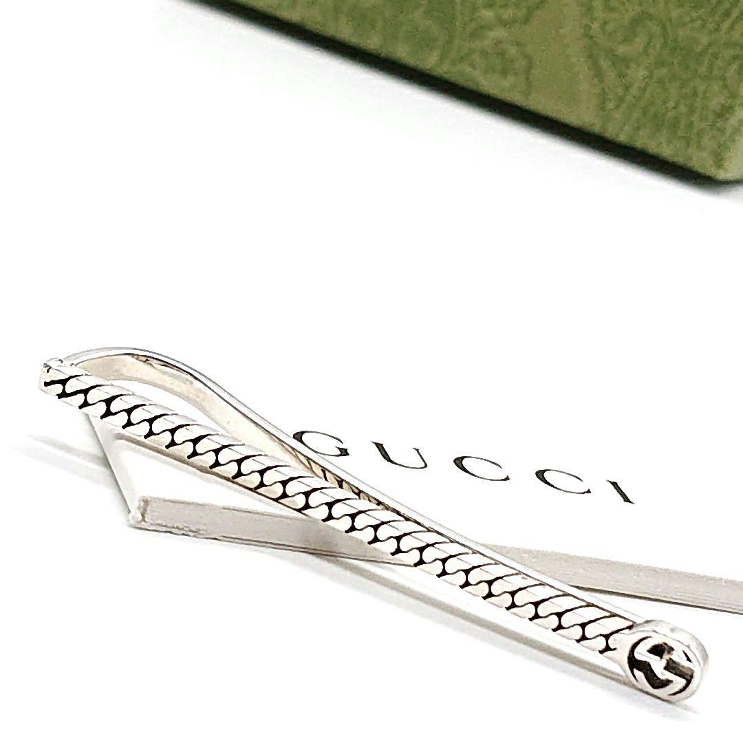 【正規品】未使用に近い‼️GUCCI ネクタイピン【付属品 完備】