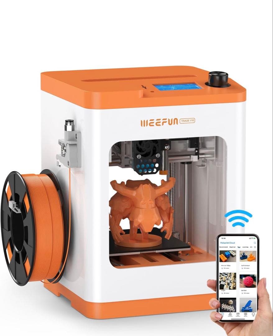 【中古】WEEFUN 3dプリンター TINA2S