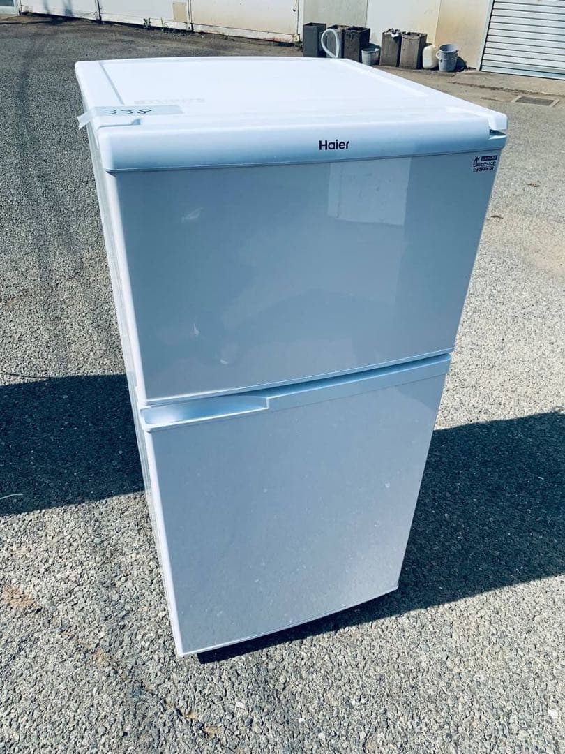 EJ380番 Haier 冷凍冷蔵庫 JR-N106J