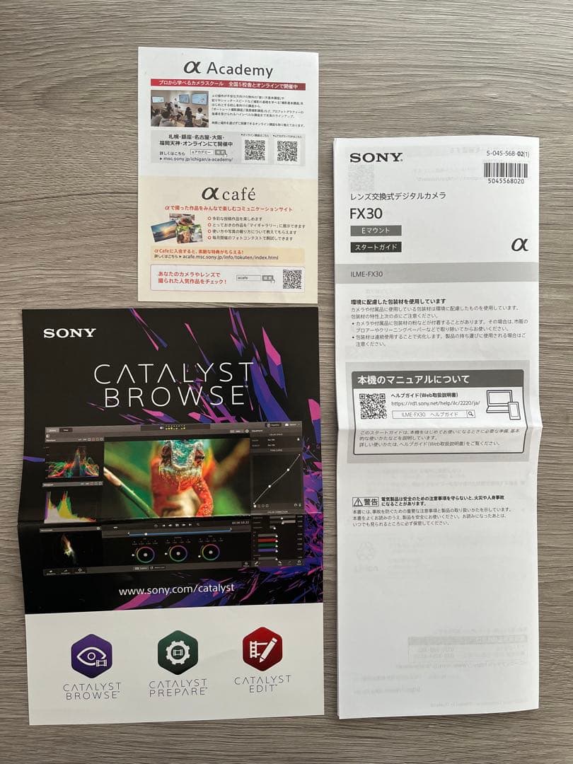 【chi】SONY α FX30 ミラーレス一眼