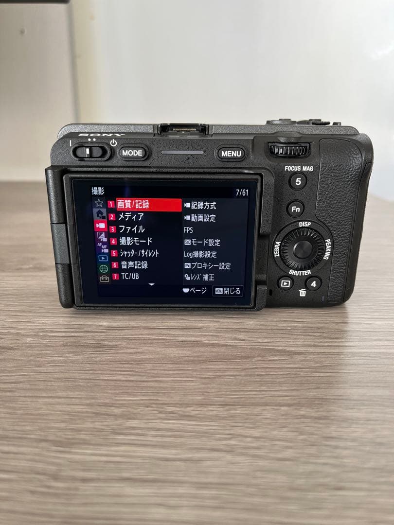 【chi】SONY α FX30 ミラーレス一眼
