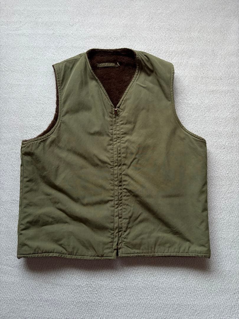 美品40s US NAVY デッキベスト アルパカ USN ヴィンテージ USA