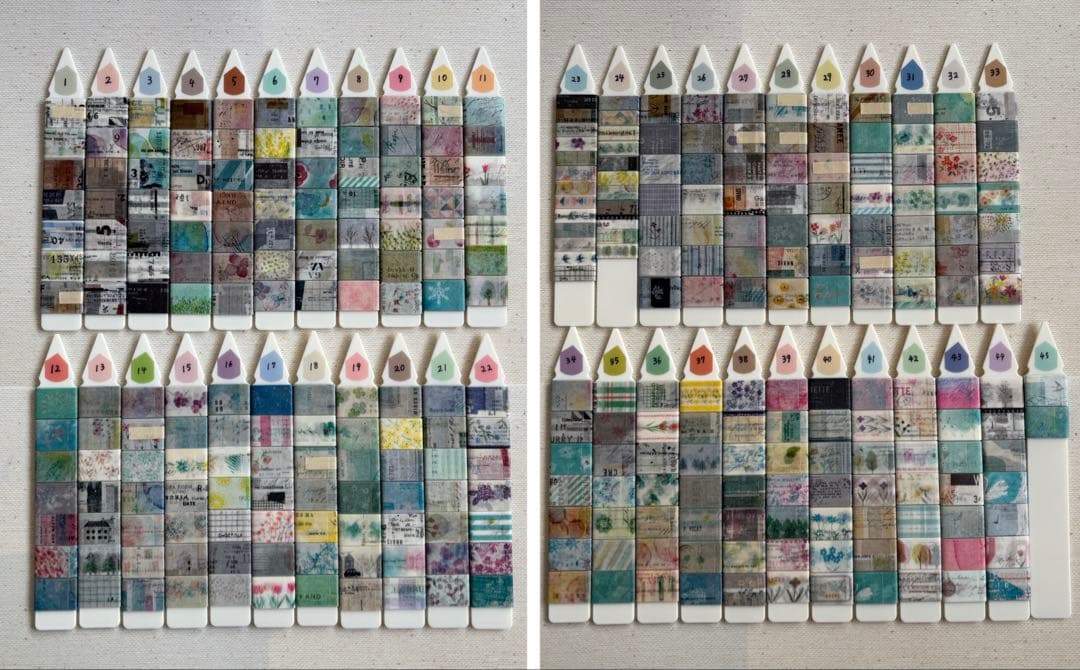 ヨハク　マスキングテープ328種類　各約50cm お裾分け　切り売り