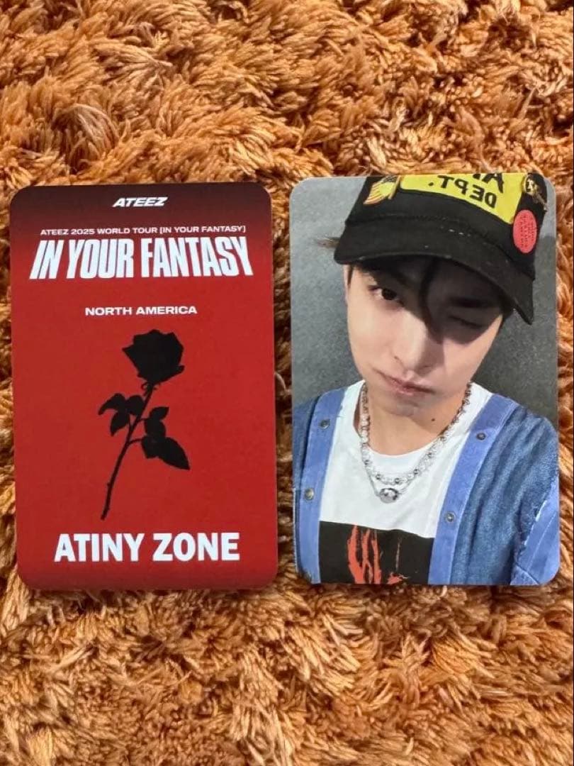 ホンジュン トレカ ATEEZ IYF アメツ ATINY ZONE