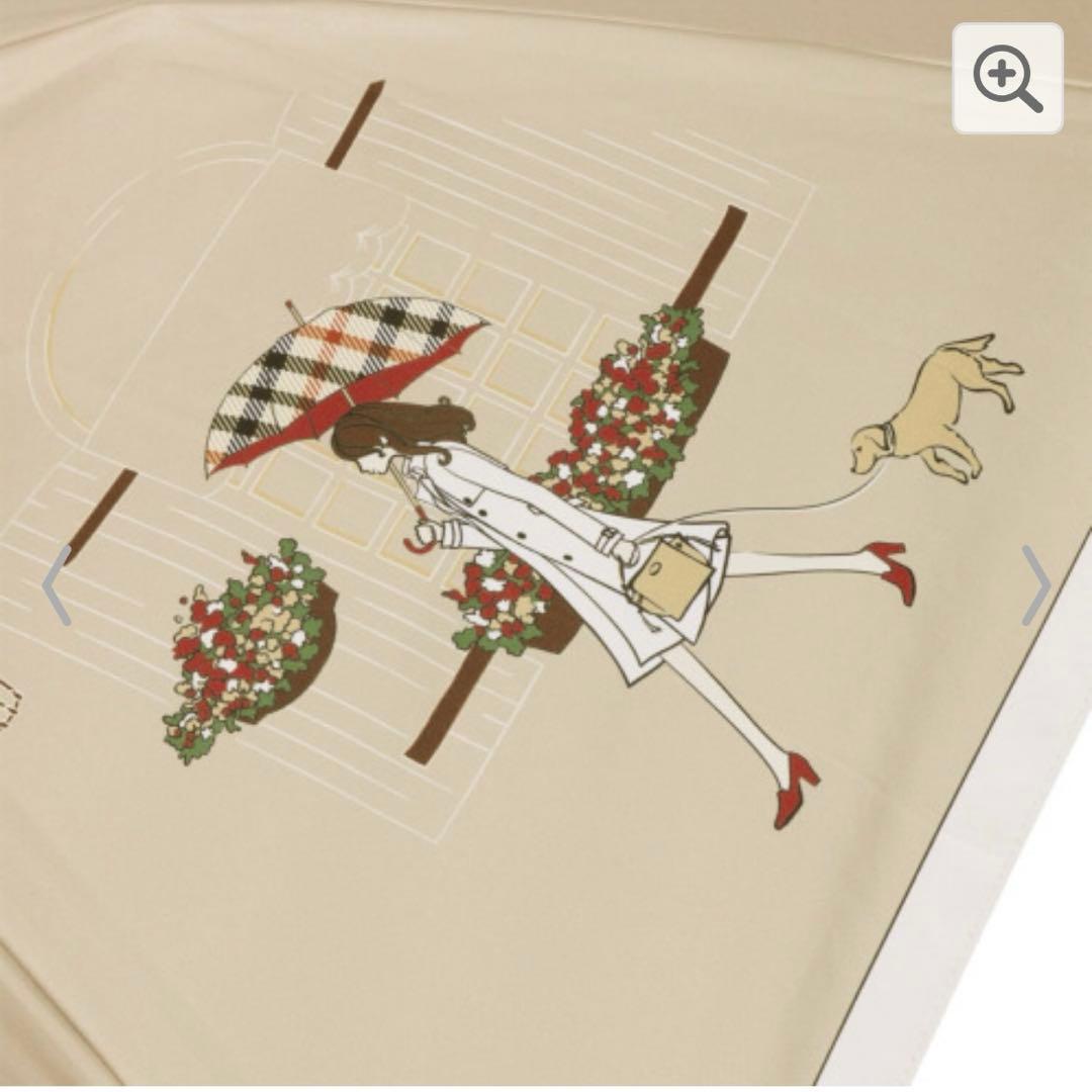 タグ付き新品未使用 DAKS 遮光一級 日傘 ジャンプ式 ベージュ 晴雨兼用