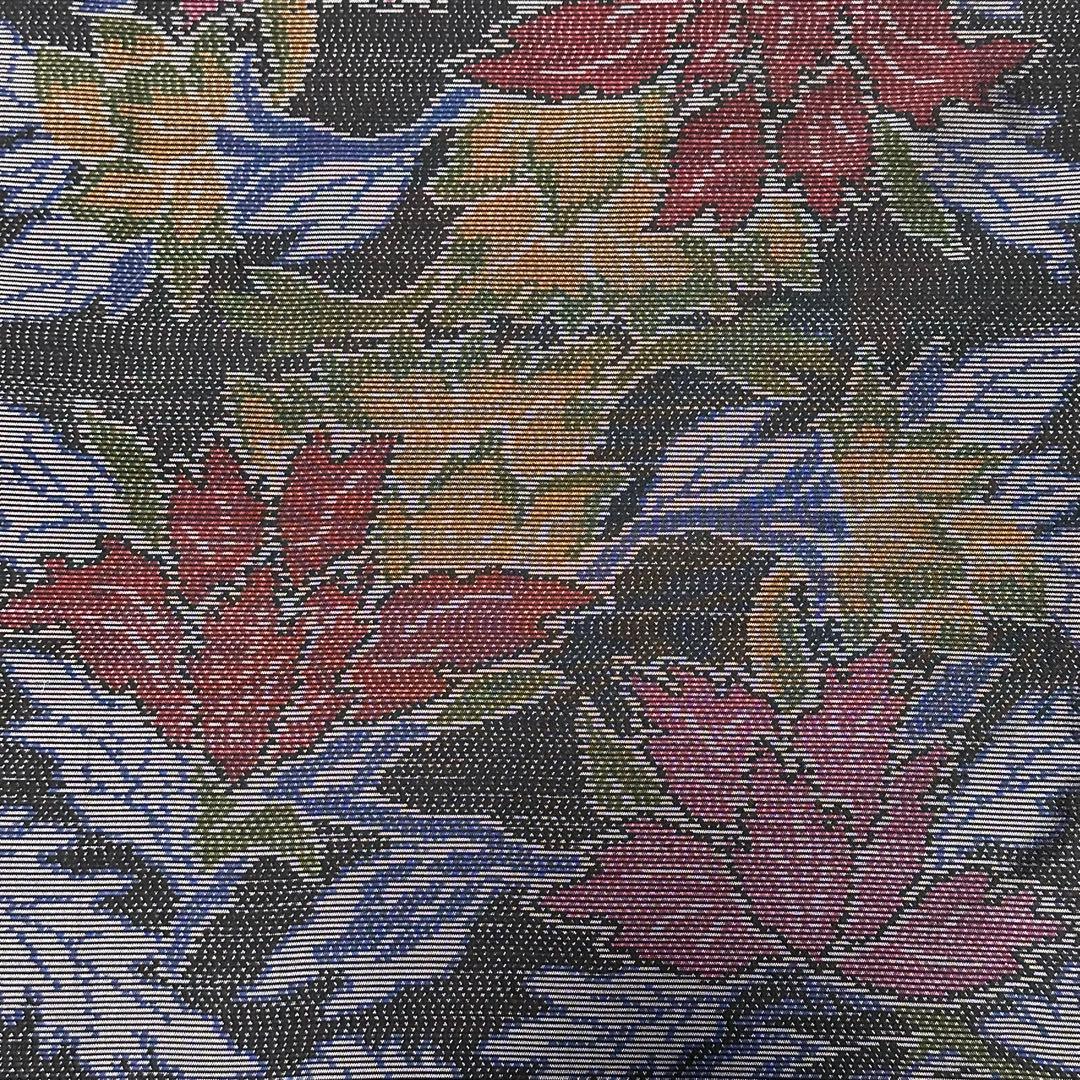 着物リメイク 大島紬からピンタックのゆったりワンピース