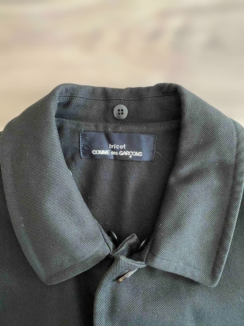 【みつ】 COMME des GARÇONS tricot ブラックコート