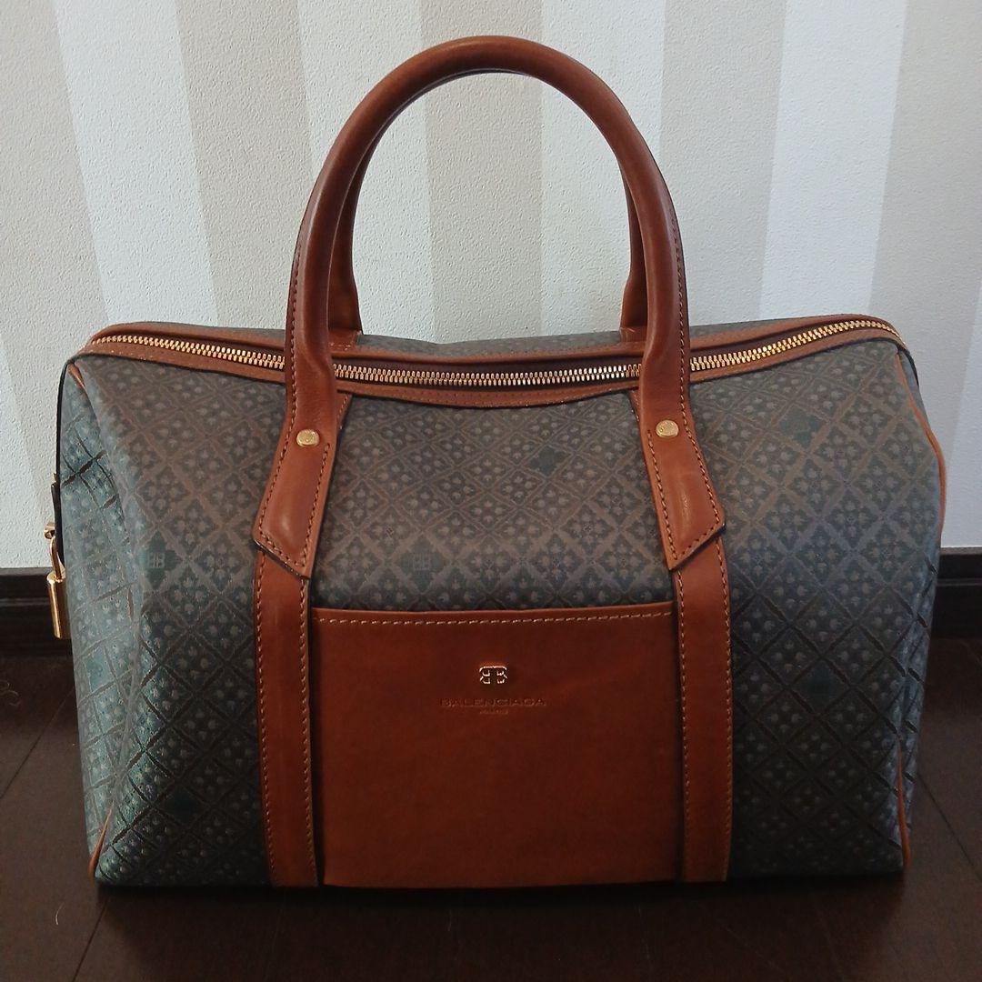 美品 BALENCIAGA バレンシアガ　ボストンバッグ トートバッグ 旅行