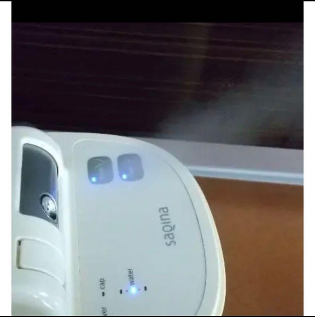 SAQINA サキナ 美顔器 クリーン機能付き ノンファンデ スチーム