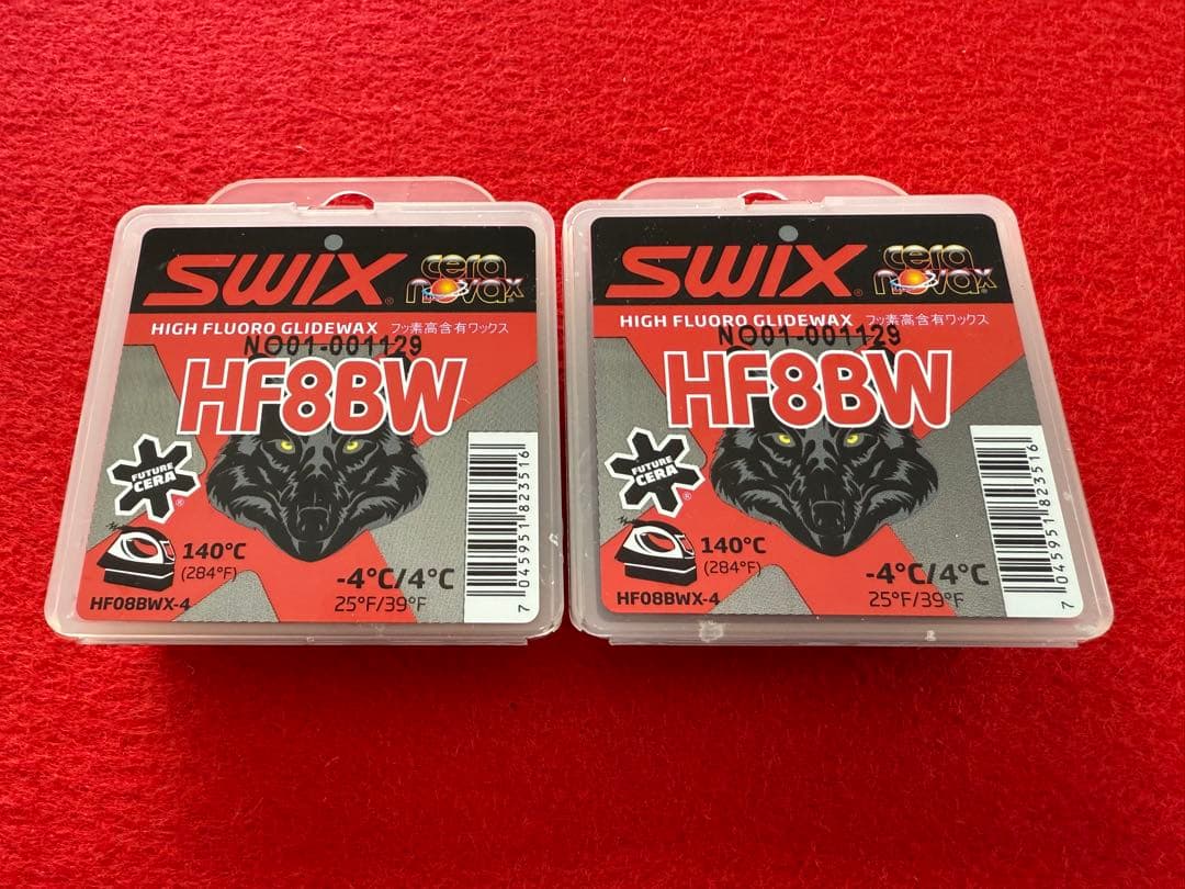 【新品ラスト1セット】SWIX スウィックス HF8BW スキーワックス