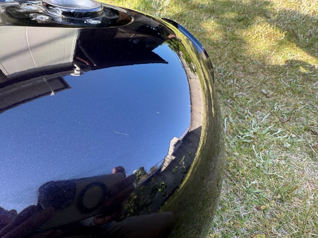 ゼファー1100 純正ガソリンタンク　純正紫色