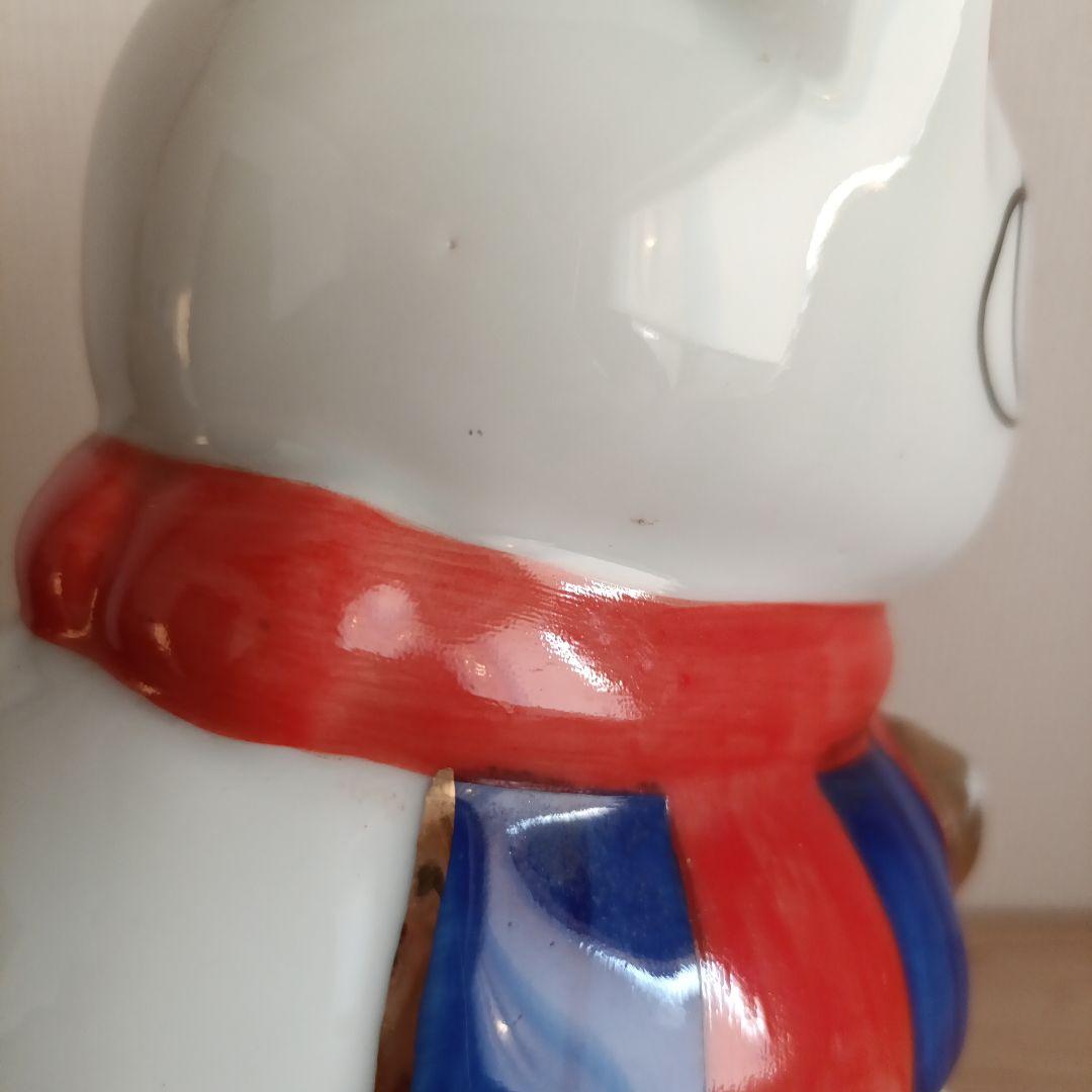 ❦招き猫　眠り猫　伊万里　薬師窯　４点まとめ売り