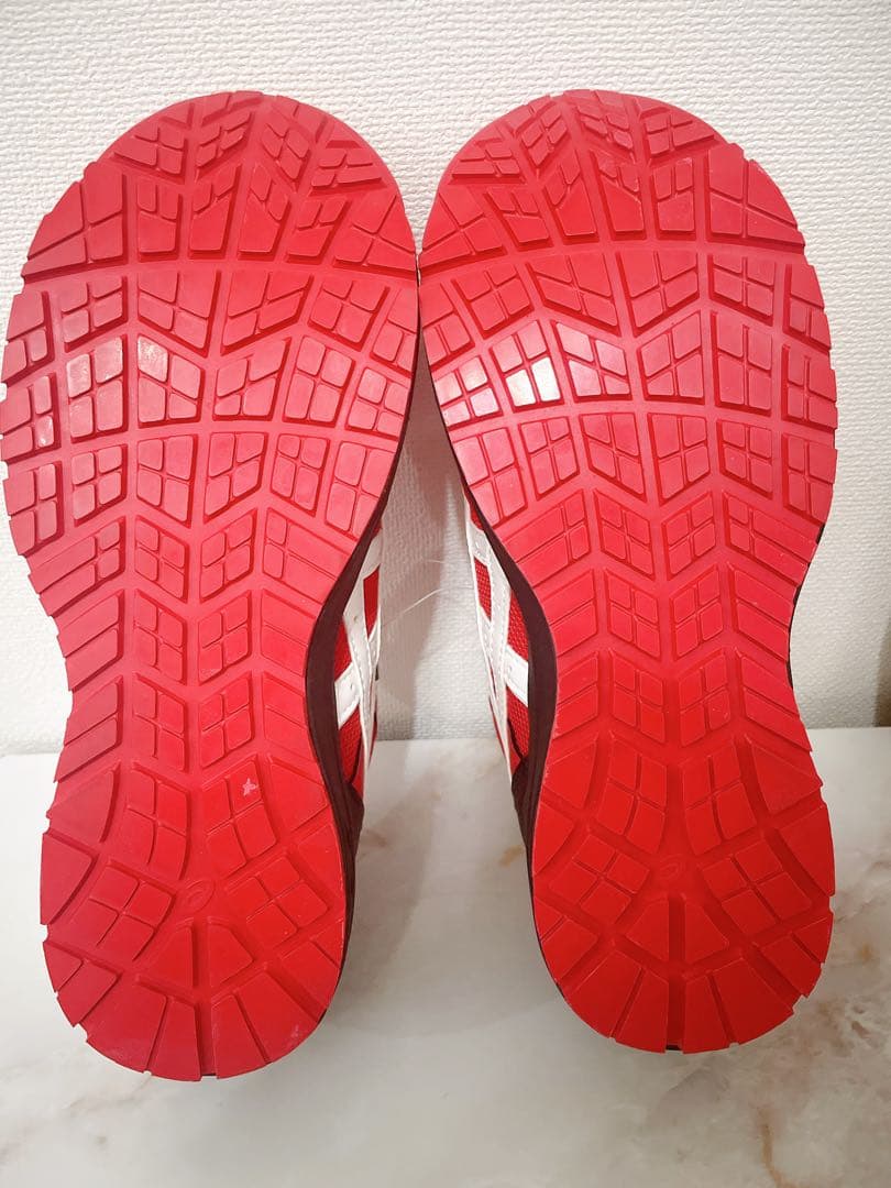 【新品未使用】アシックス　安全靴　BOAシステム 赤　asics 26センチ