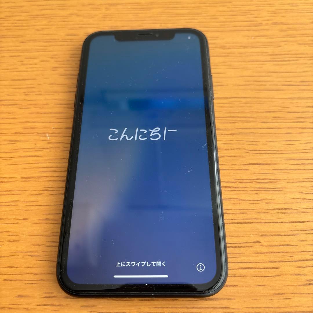 Apple iPhone XR ブラック 本体　箱・付属品付