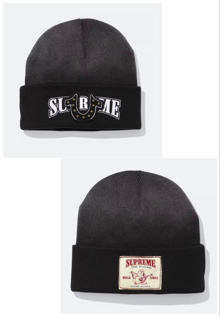 Supreme ✖︎ True Religion ／Beanie／Black