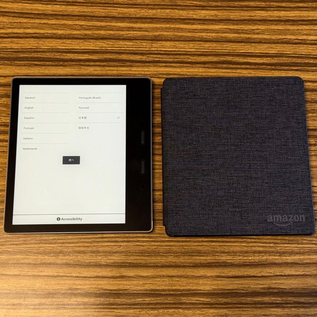 Kindle Oasis 32GB Wi-Fi+3G 第9世代 純正ケース付き