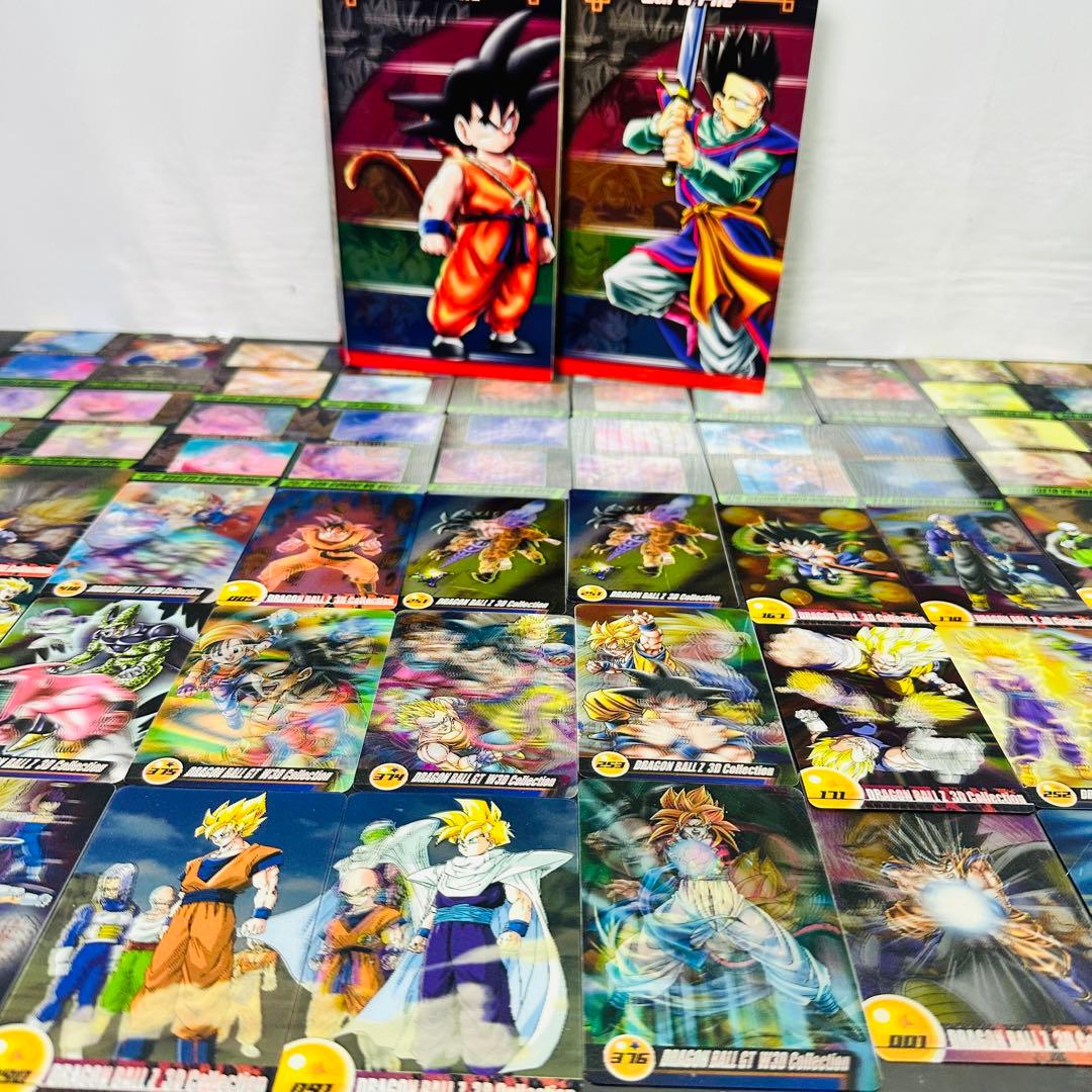 ドラゴンボールZ ウエハース　ウエファーチョコ　クリアカード　3Dカード　まとめ