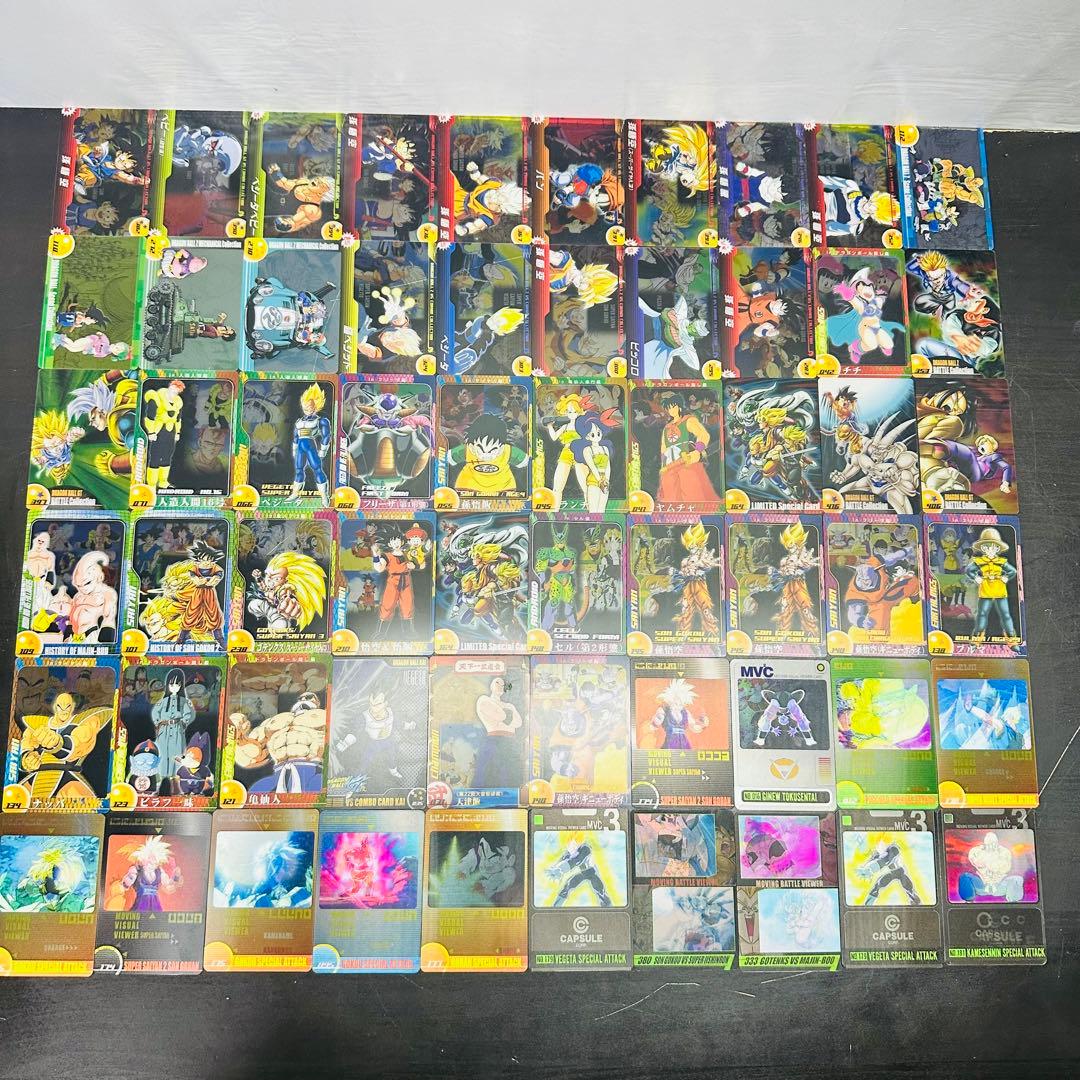 ドラゴンボールZ ウエハース　ウエファーチョコ　クリアカード　3Dカード　まとめ