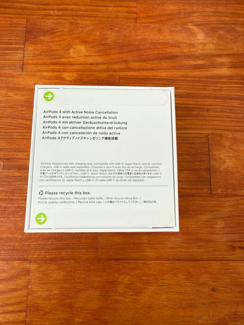 AirPods 4 アクティブノイズキャンセリング搭載