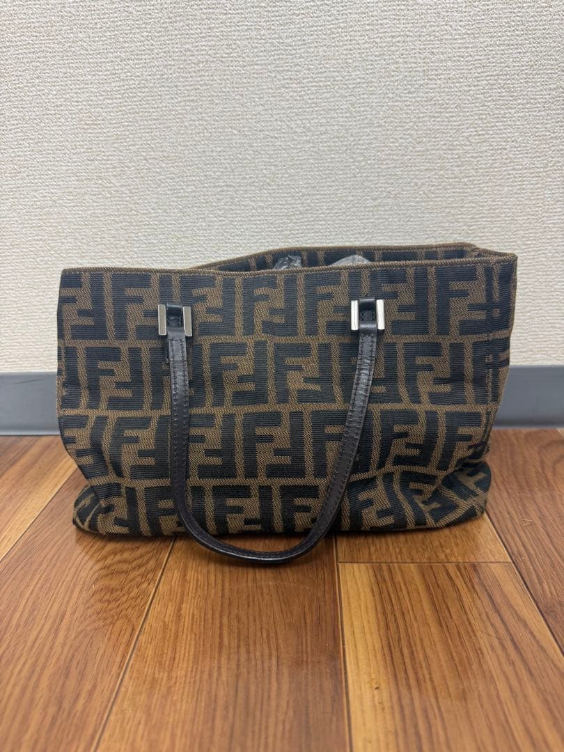 FENDI フェンディ ズッカ柄 トートバッグ ハンドバッグ ヴィンテージ