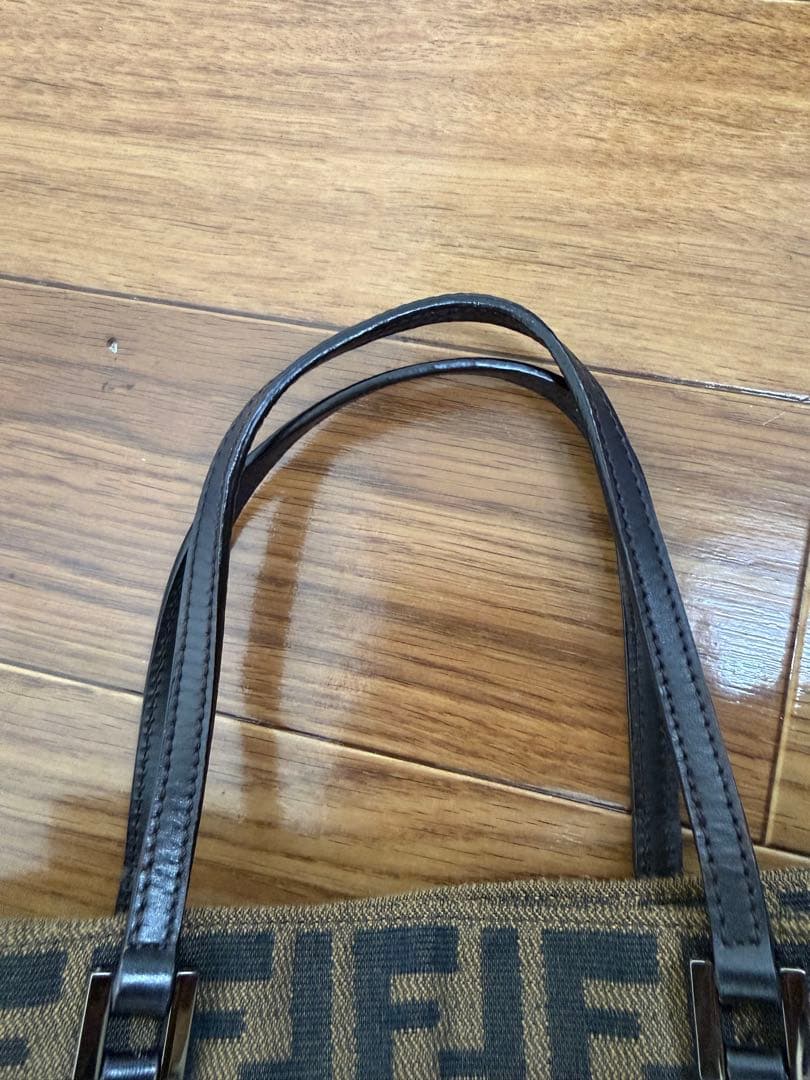 FENDI フェンディ ズッカ柄 トートバッグ ハンドバッグ ヴィンテージ