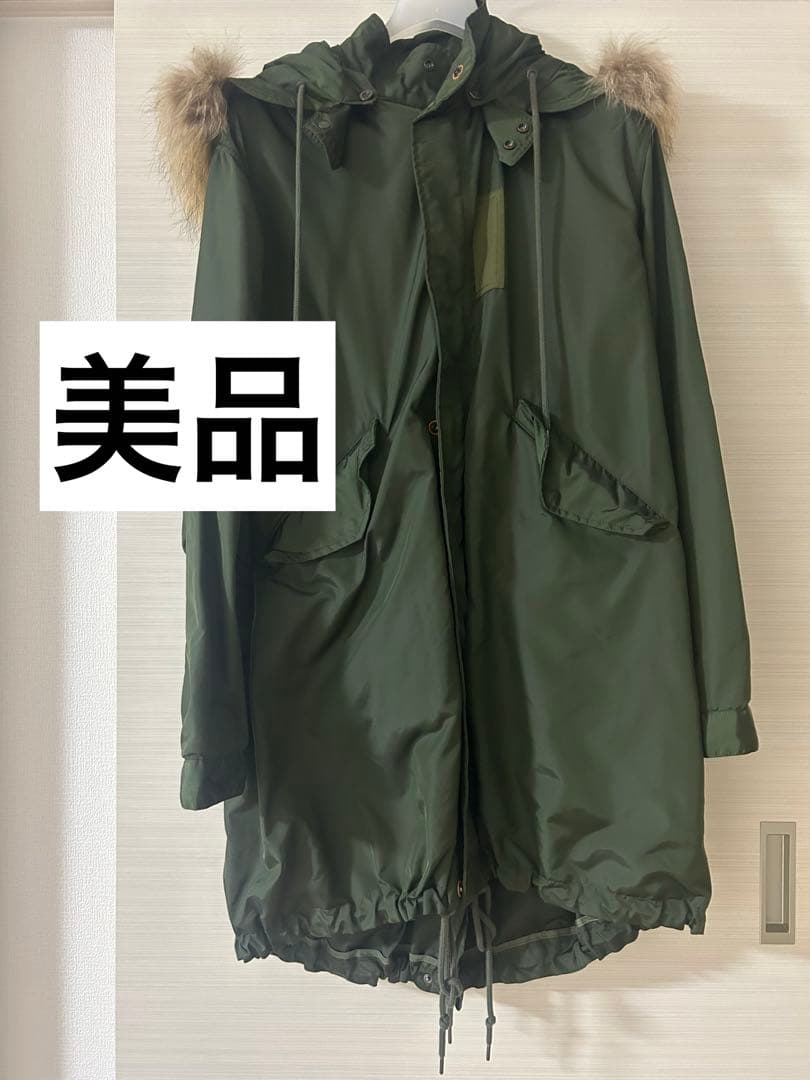 美品 TATRAS タトラス　モッズコート ミリタリー ファー フード