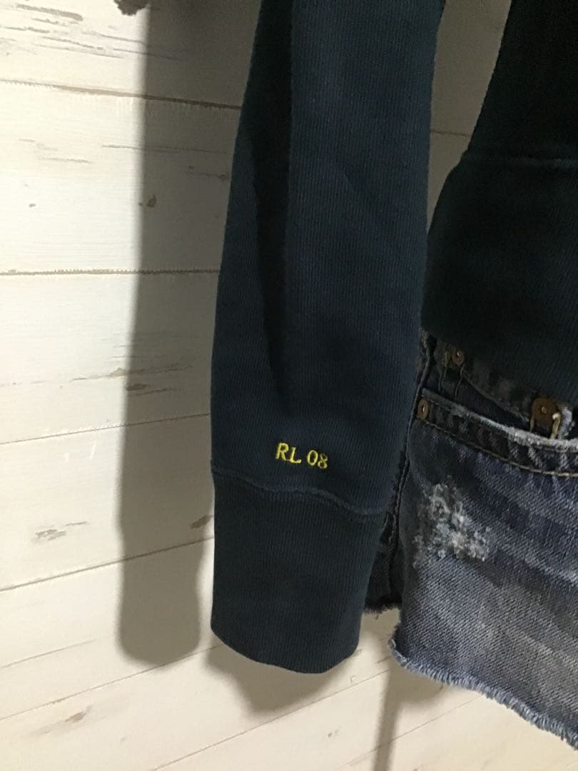 ★ラルフローレン★ビッグポニー Y2K 平成ギャル パーカー ブラック