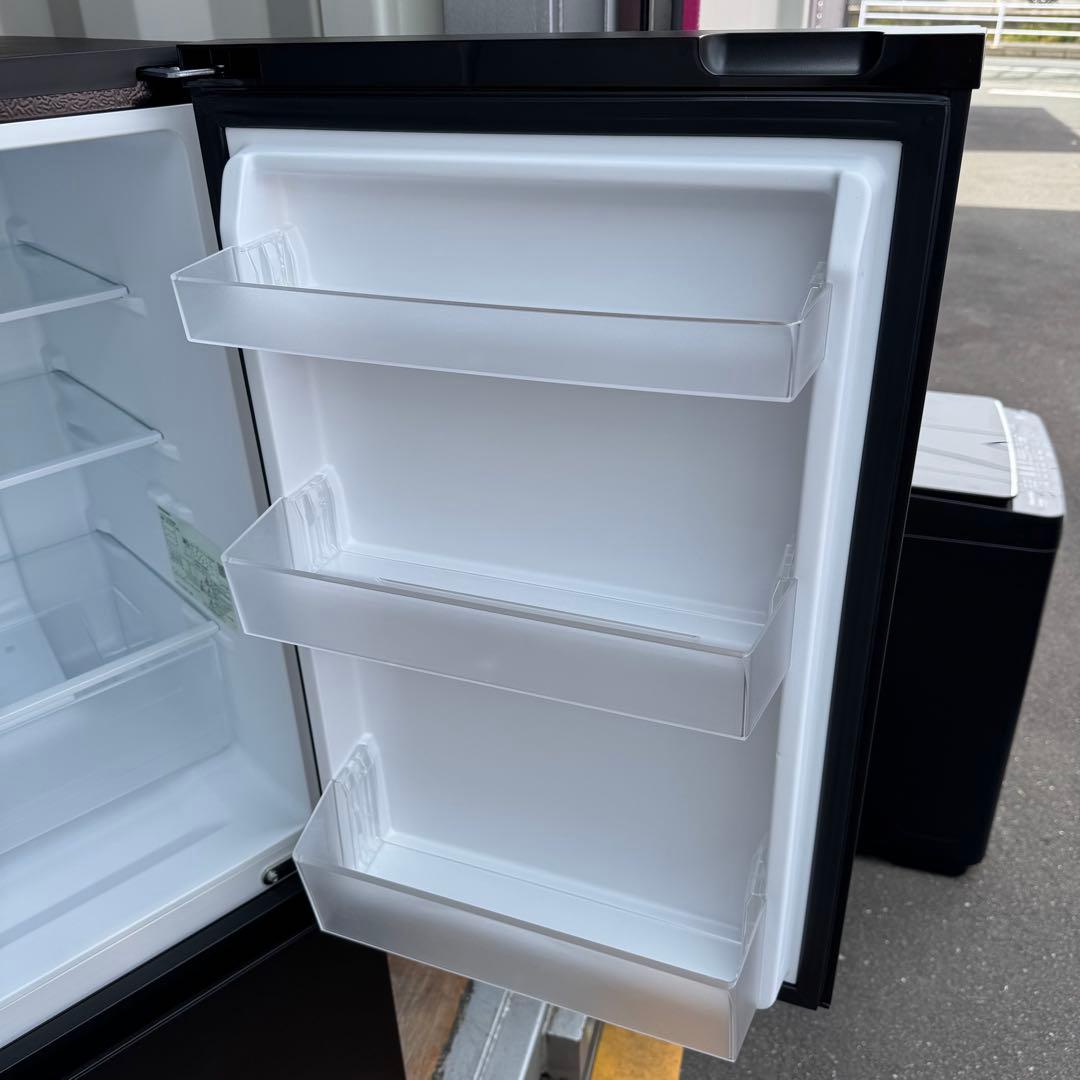 C7532★2023年製美品★パナソニック　冷蔵庫　マットブラック　インバーター