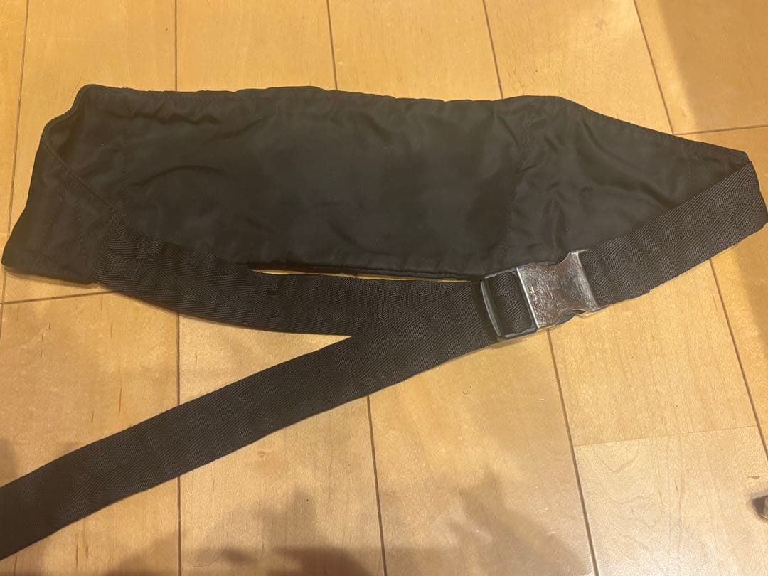 プラダ ボディバッグ ウエストポーチ ブラック PRADA