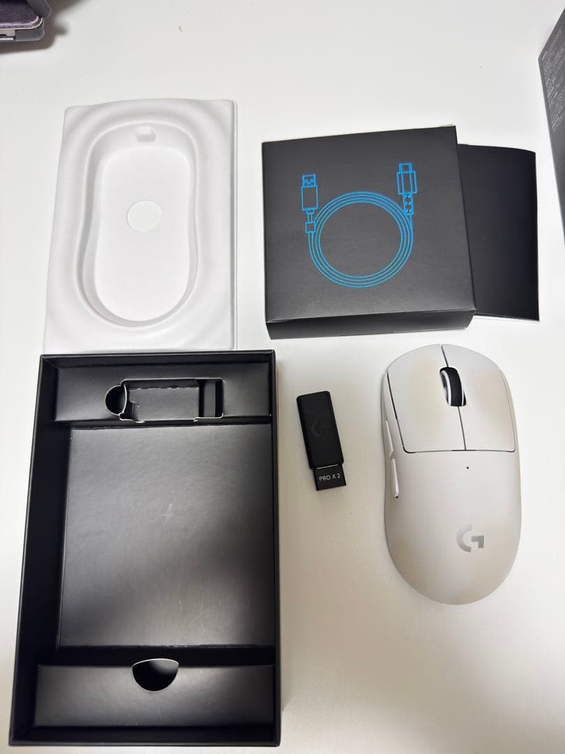 Logicool g pro x superlight2 ホワイト