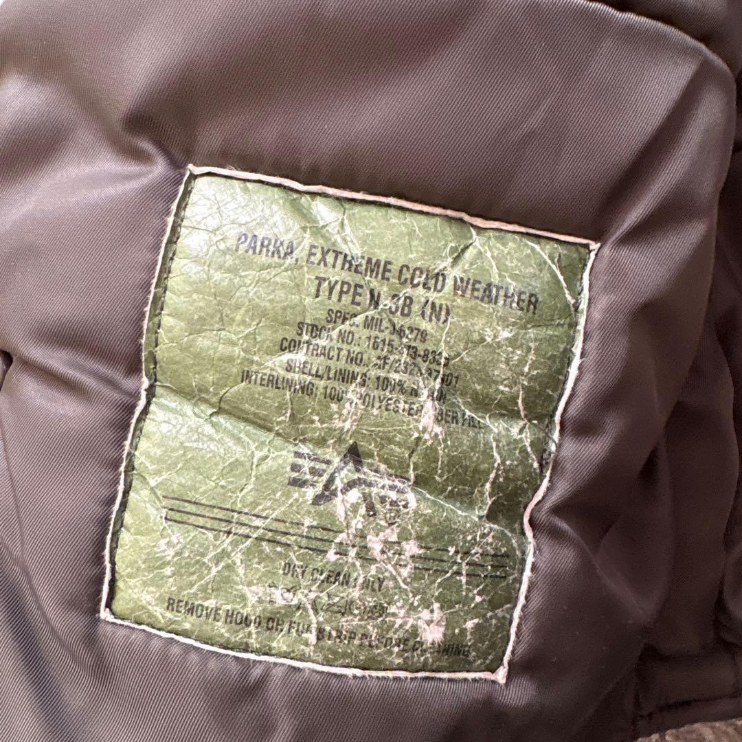 【alpha】n3b フライトジャケット ミリタリージャケット