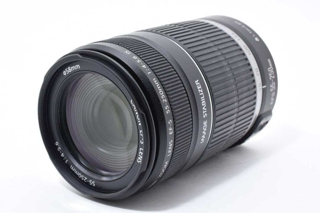 【実用美品】Canon キヤノン EF-S 55-250mm F4-5.6 IS