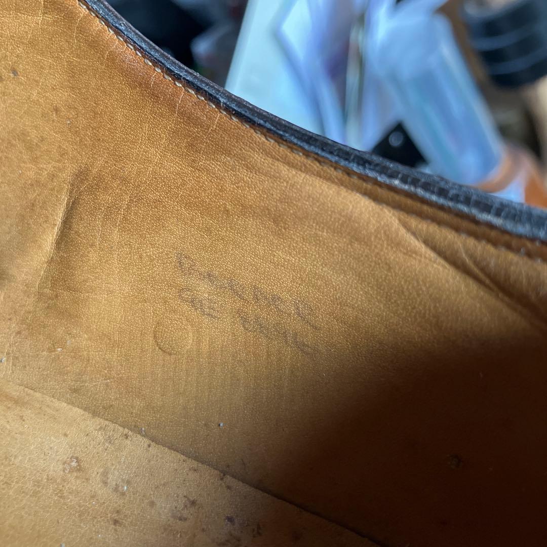 リ*ク様 ジョンロブ　9 1/2 ボーダー　JOHNLOBB BORDOR