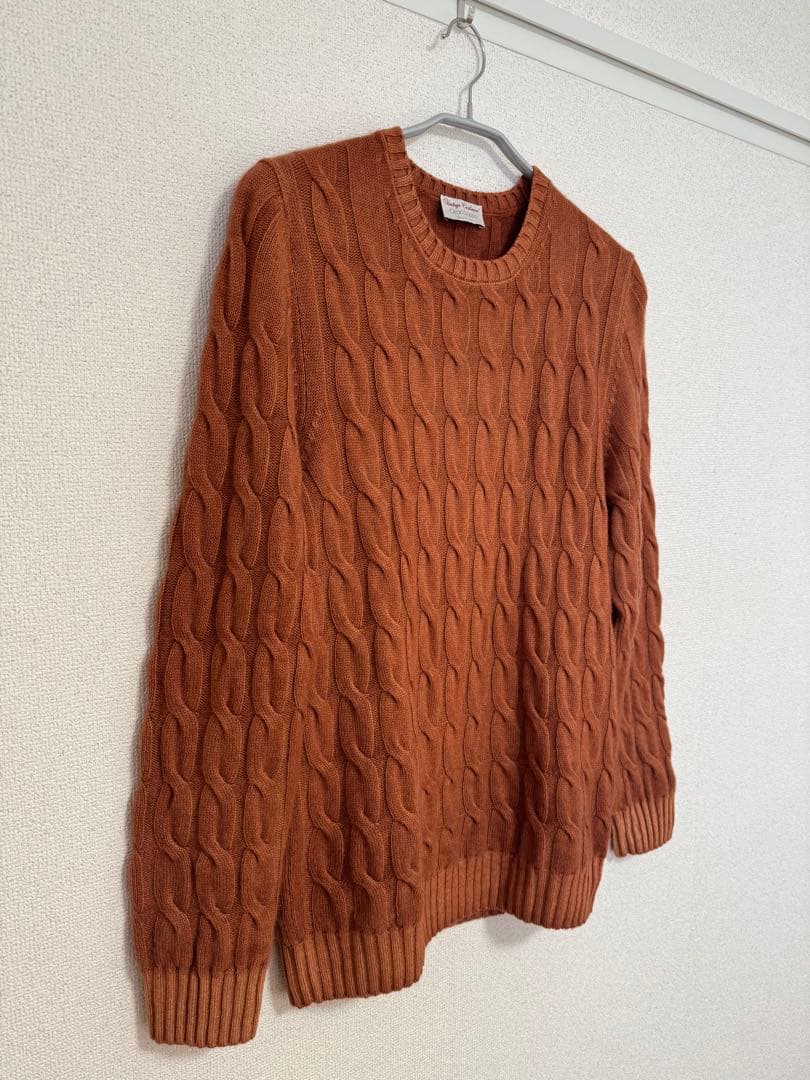 Gran Sasso カシミヤニット ケーブル編み イタリア製