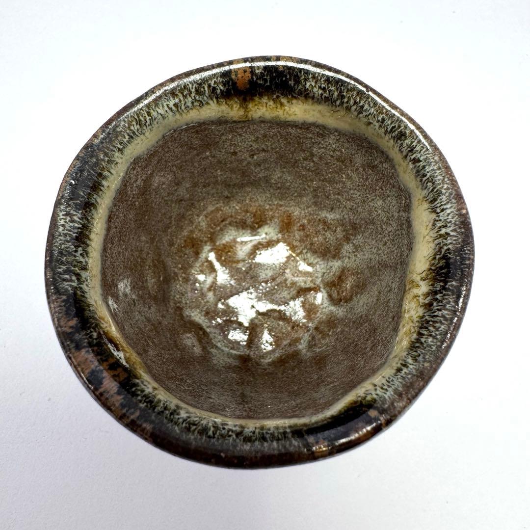 新品未使用 越前焼き お猪口 ぐい呑み 酒器 5客セット 共箱 伝統工芸 陶芸