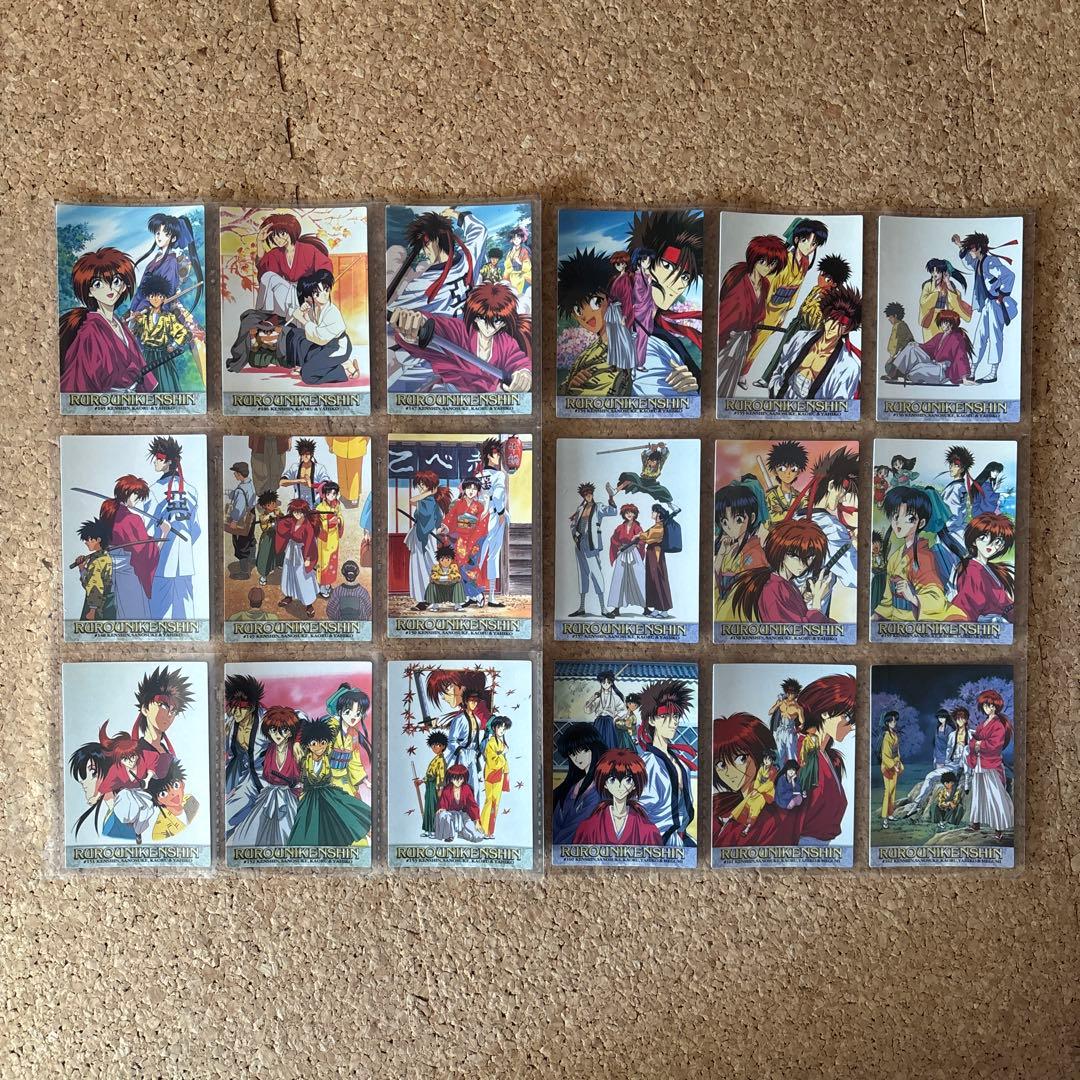 るろうに剣心　カードダス　初版　ノーマコンプ　SP5枚　付録3枚　全188枚