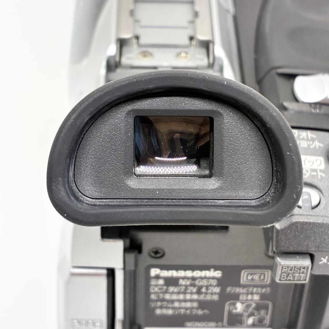 動作品 Panasonic パナソニック NV-GS70 デジタルビデオカメラ