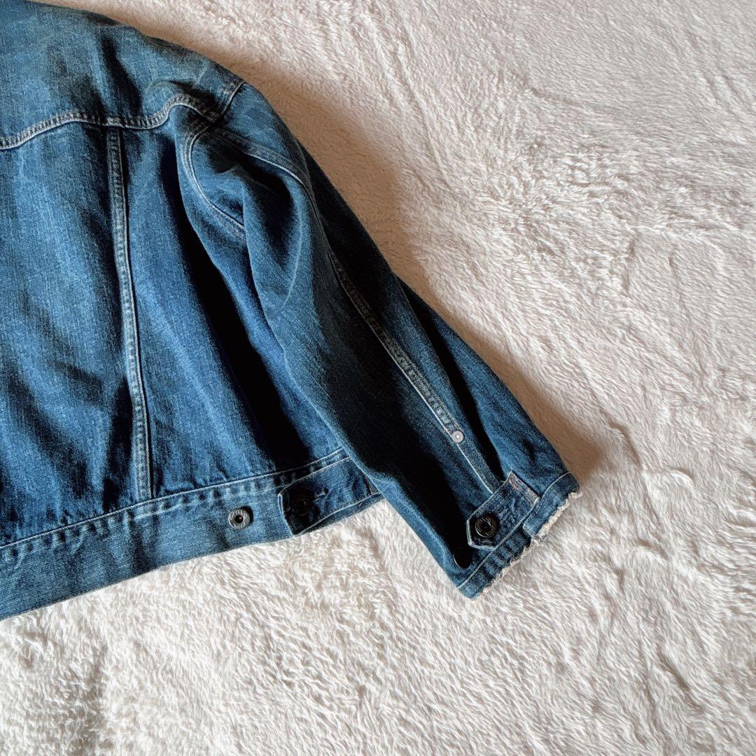 スピック&スパン 5 1/22 ND-LINE CROP DENIM ジャケット