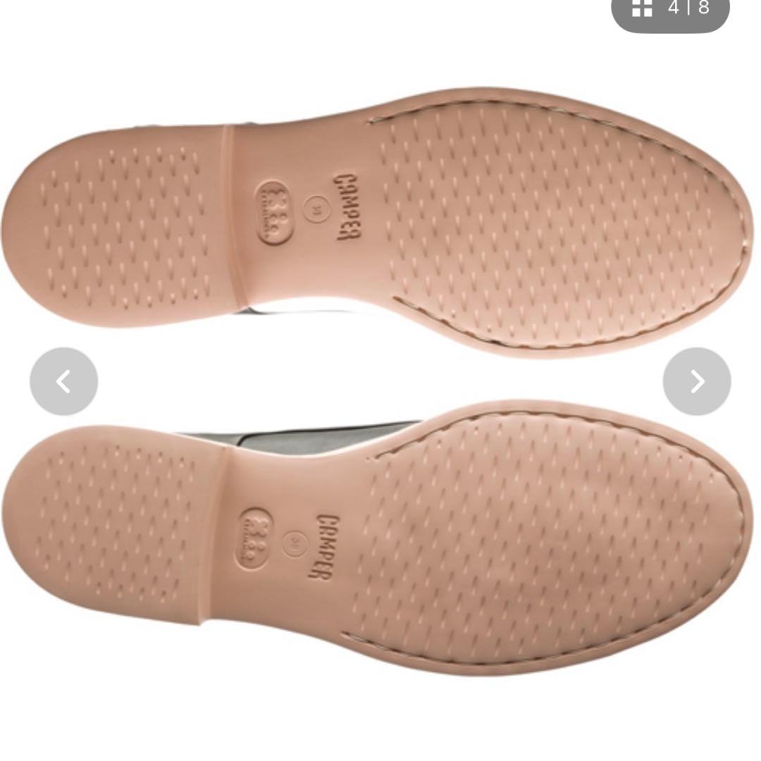 カンペール CAMPER ツインズ TWINS 24㎝ 美品 ブラック ホワイト