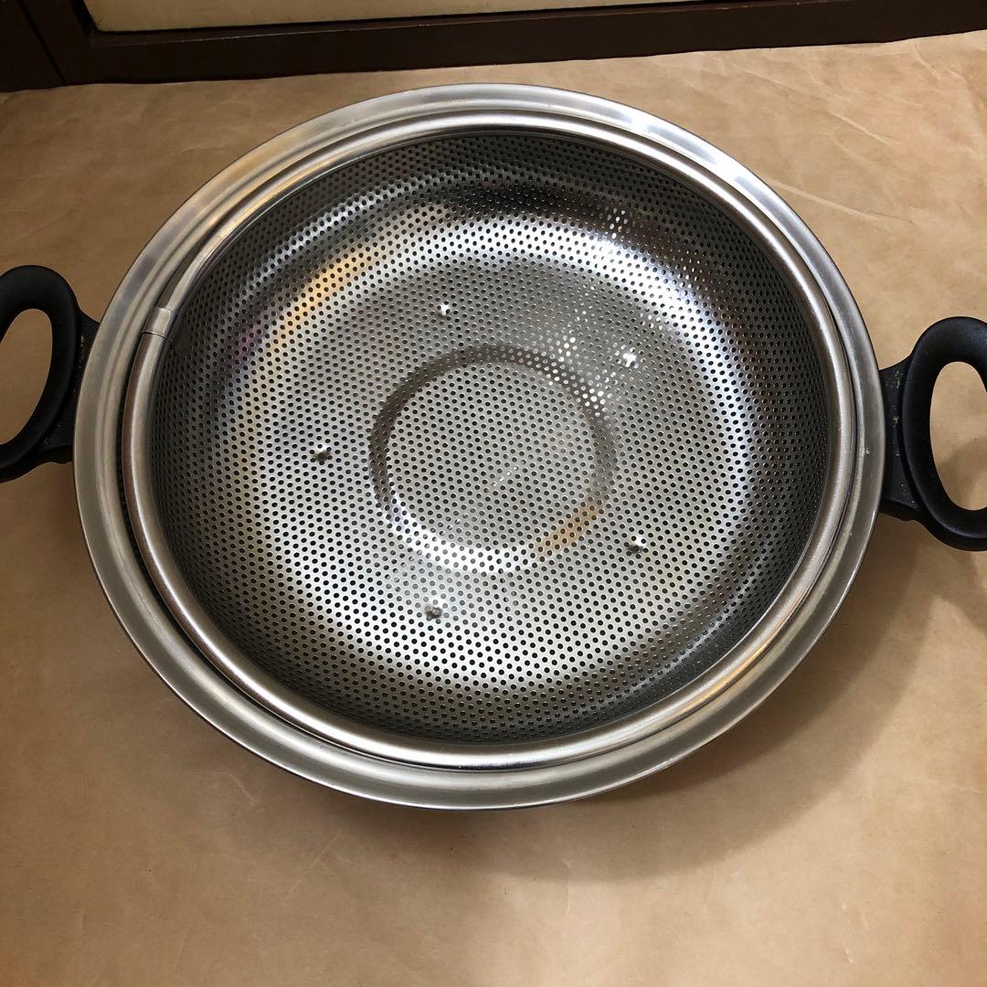 Amway アムウェイ　クィーンクックウェア ウォック 中華鍋 両手鍋