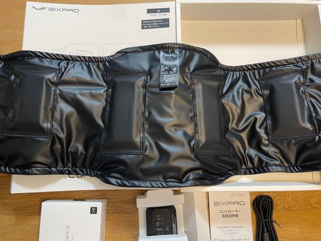 【こいも】SIXPAD Core Belt 2 コアベルト2 Mサイズ