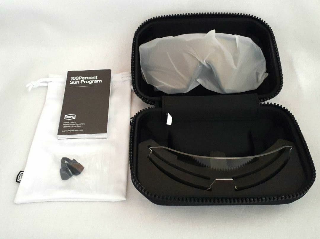 100% S3 ブラック ゴールド ワンハンドレッド サングラス