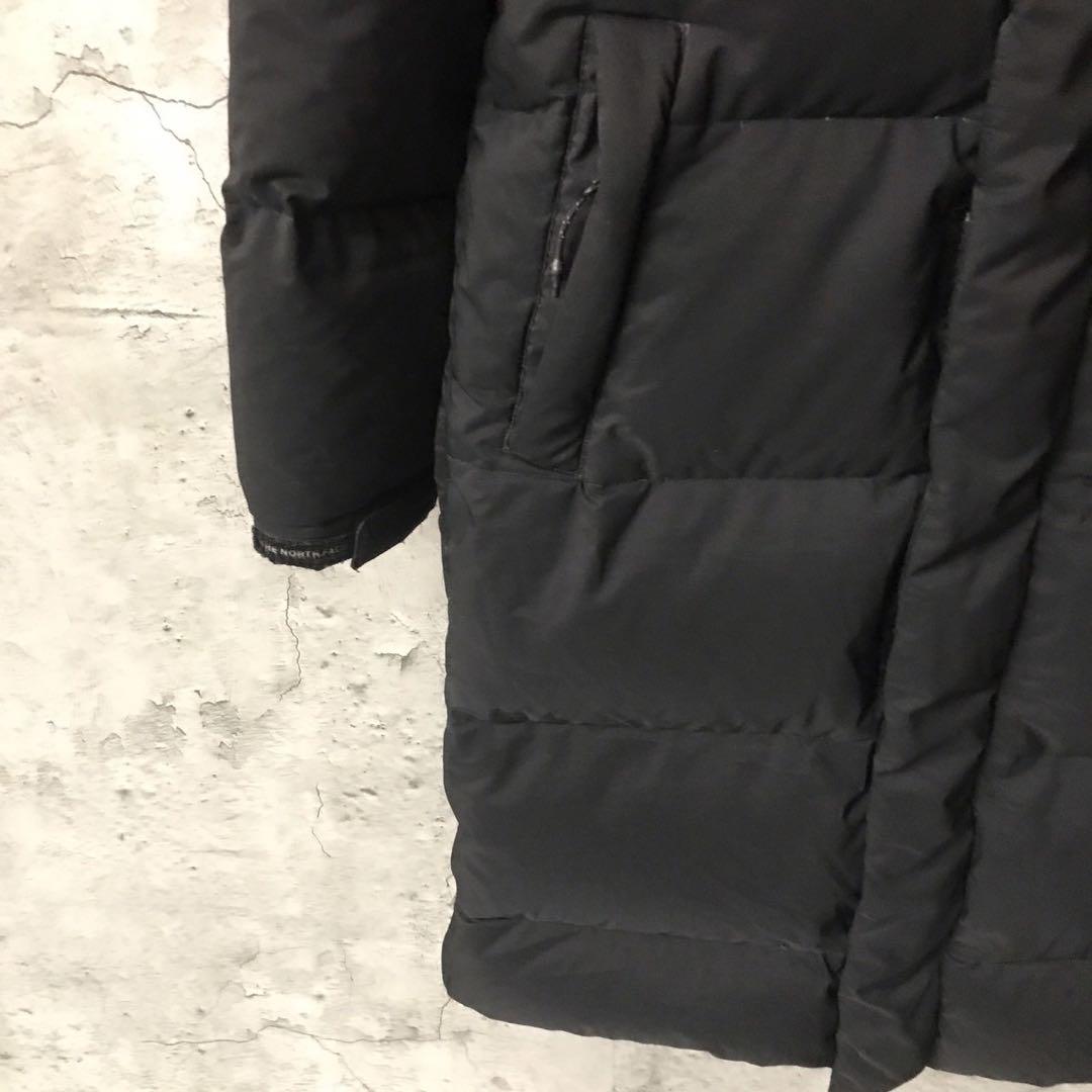 ザノースフェイス ドライベント　ダウンコート　ベンチコート　ロングダウン　防寒