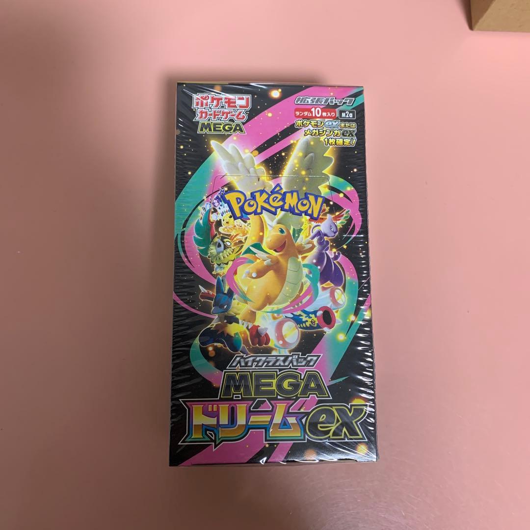 ポケモンカードゲーム MEGAドリームEXシュリンク付　1BOX