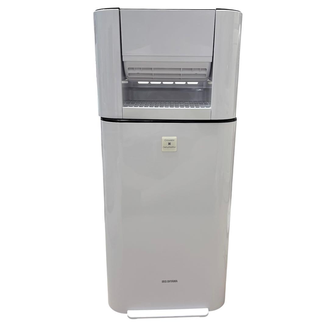 美品 アイリスオーヤマ KIJDC-L50-W 衣類乾燥除湿機 サーキュレーター